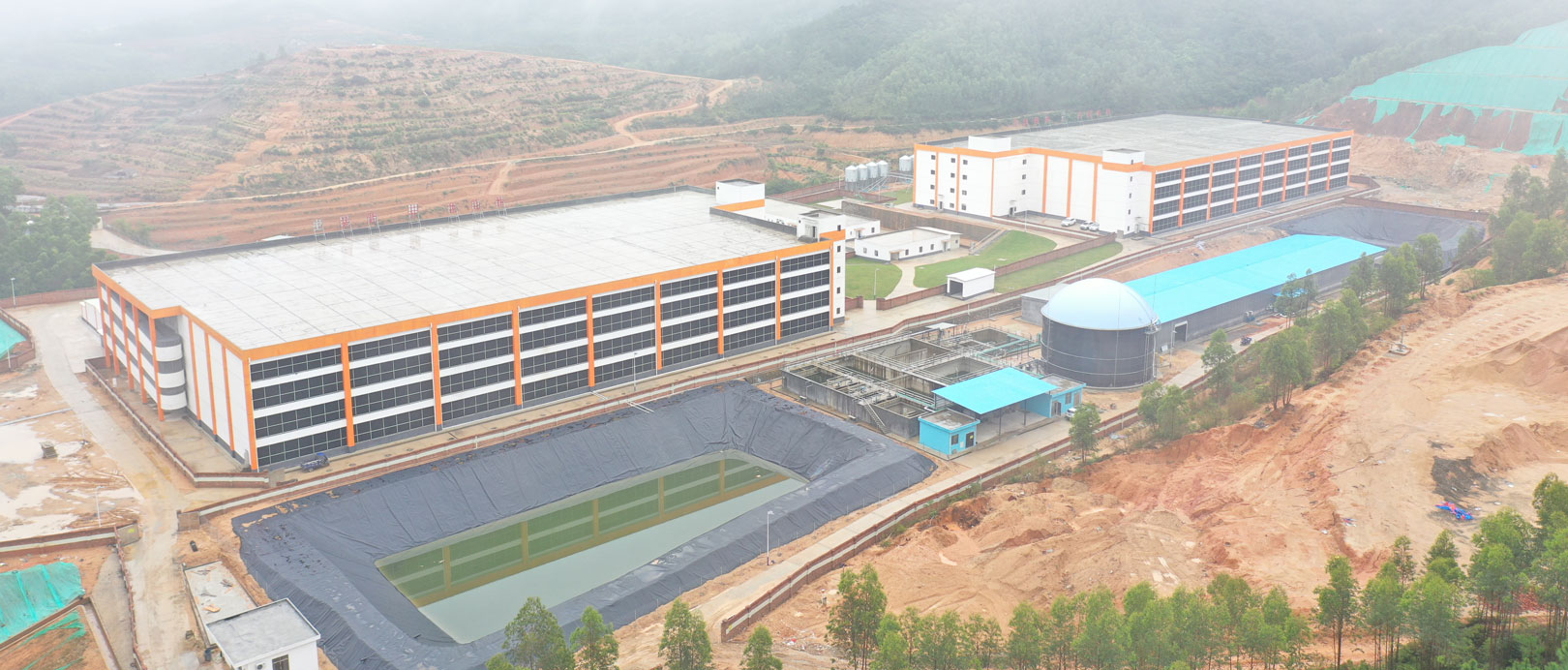 Projeto de cria&ccedil;&atilde;o de su&iacute;nos de v&aacute;rios andares em Jinxinnong, Guangdong