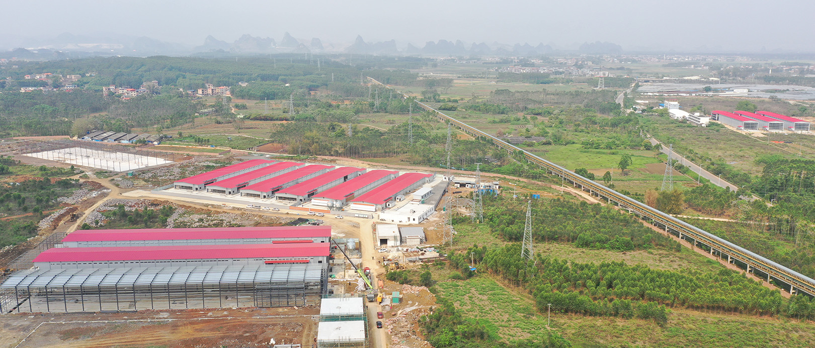Guigang Tongfa Projeto de cria&ccedil;&atilde;o de poedeiras em toda a cadeia industrial de 3,6 milh&otilde;es de aves